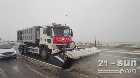 盈峰環境除冰雪設備服務三湘大地，保障春節期間出行安全(圖1)