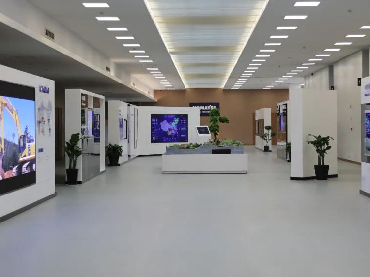 小松（中国）产品技术发展中心展厅改造项目完工并重新开放