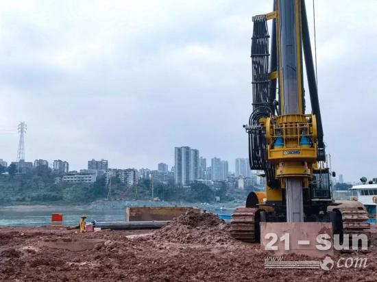 全球超大吨位旋挖钻征战长江大桥(图5)