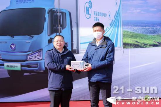 全国首个最大批量100辆氢燃料冷藏车投运！谁家车？(图3)