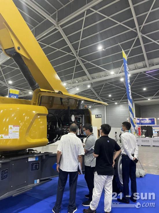 国潮大秀！徐工灵云K系列高空作业平台闪耀BULDTECH AISA 2022(图13)