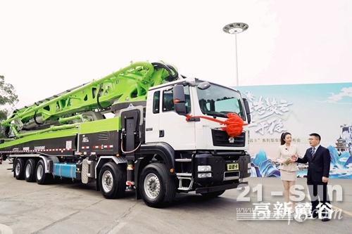 中联重科“凌云Ⅱ”系列泵车新品发布(图1)