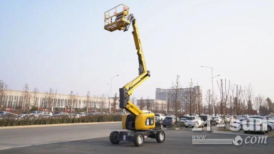 智能精靈丨徐工XGA16K曲臂式高空作業平臺城市施工利器(圖3)