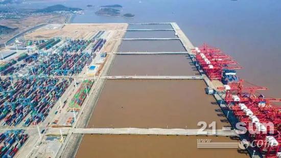 设计等级最高的集装箱码头工程，梅山港区6号至10号集装箱码头工程（二阶段）顺利通过竣工验收