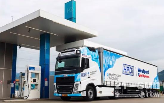 西港又出新技术：氢内燃机可在重型卡车中燃烧氢气