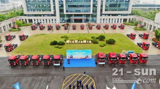 100台！2022款漢風P5批量发车!(图4)