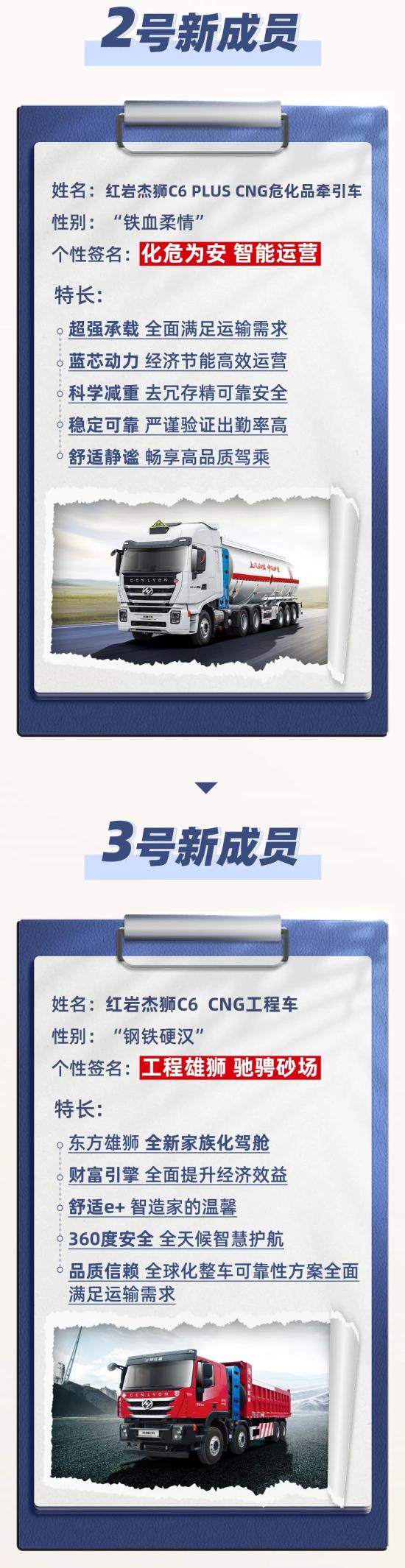 上汽动力天然气国六发动机供能，4款红岩CNG新品闪亮登场(图2)