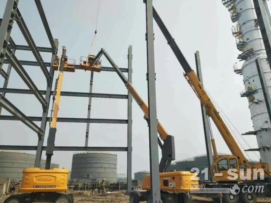 徐工高空作业平台助力世界级绿色石化产业基地建设(图5)