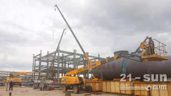 徐工高空作业平台助力世界级绿色石化产业基地建设(图8)