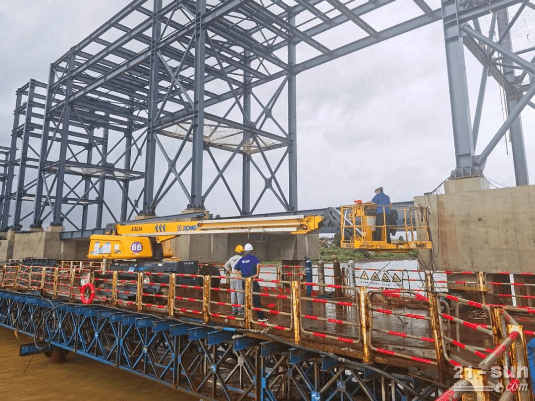 徐工高空作业平台助力世界级绿色石化产业基地建设(图4)