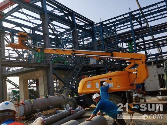 徐工高空作业平台助力世界级绿色石化产业基地建设(图14)