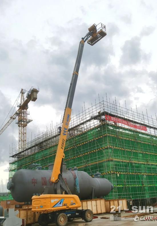 徐工高空作业平台助力世界级绿色石化产业基地建设(图6)