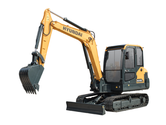 现代重工<em>小型挖掘机</em>产品——现代HX55挖掘机