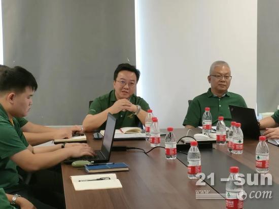 开拓创新求发展 砥砺前行创辉煌！泰信机械营销2022年年中工作会议圆满落幕(图2)