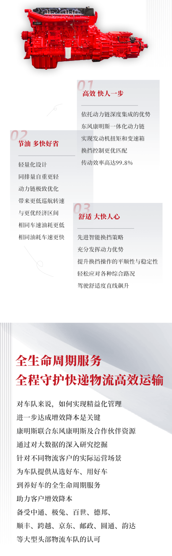 6屆蟬聯！東風康明斯推動快遞運輸效率升級(圖3)