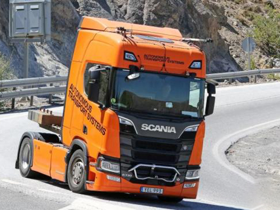 斯堪尼亚L4级自动驾驶V8卡车正式开始路试，距离实用还有多远？
