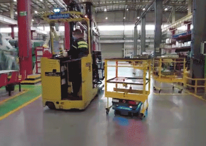 康明斯电力首台移动机器人IMR开始营业啦！