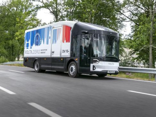 未来城配货车长这样？2023年量产，欧洲卡车新秀Volta Zero电动卡车实拍