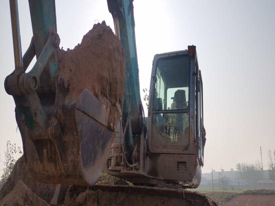 徐州市出售转让二手不详小时2017年山河智能SWE70挖掘机