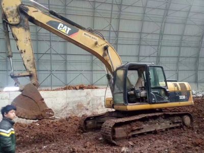 河北省保定市出租323DL履带式挖掘机