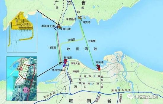 314亿元丨湛江至<em>海口</em>高铁将要开建