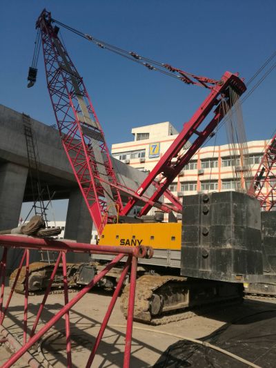 河北省石家庄市出租SCC1250履带式起重机