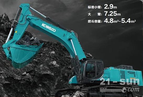 低油耗高效率，神钢SK850LC-10这款80吨级矿山挖掘机不容错过！