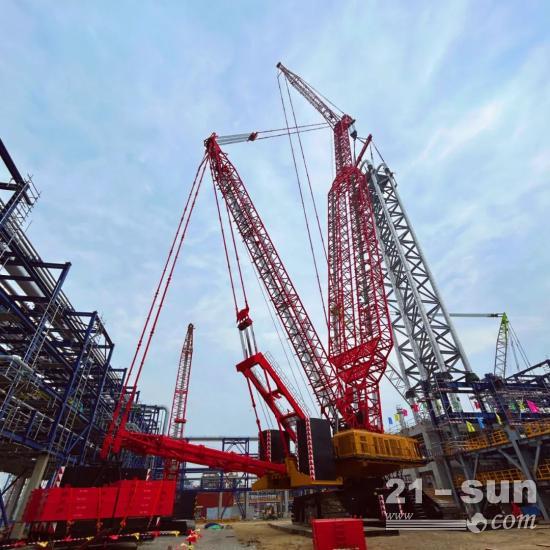 寰球中油六建SCC20000A首战拿下“世界单套最大”环管反应器！