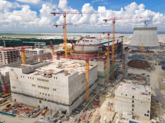 三一塔机助力<em>孟加拉</em>国首座核电站建设!