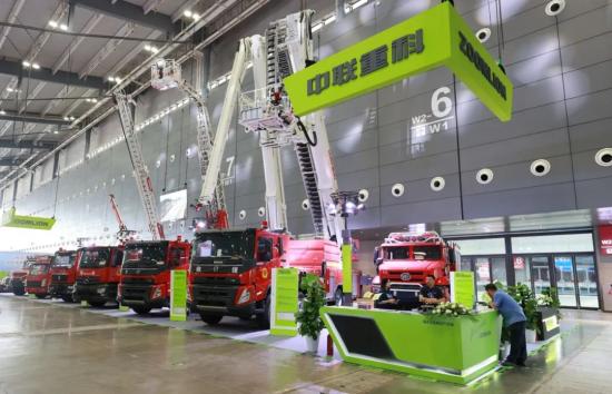 中联重科亮相第三届中部（湖南）应急消防博览会