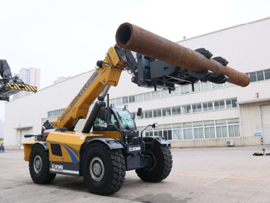 徐工XTF23010K越野型伸缩臂式叉车荣获2023年度江苏省首台（套）重大装备