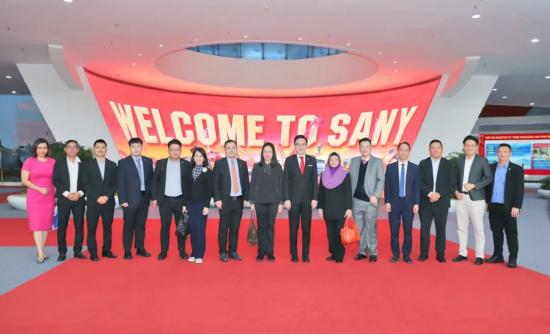 <em>马来西亚</em>沙巴州工业发展部部长冯晋哲率团来访三一集团