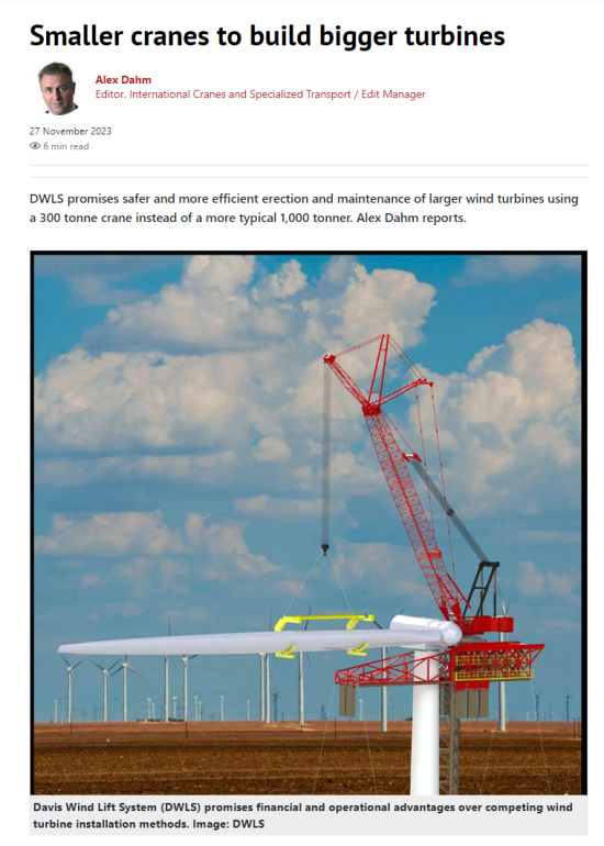 小型起重机<em>安装</em>海陆大型风机！风电市场的游戏规则是否会改变？