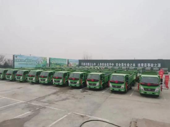 70辆南骏新能源自卸车交车仪式在咸阳大秦运输公司隆重举行
