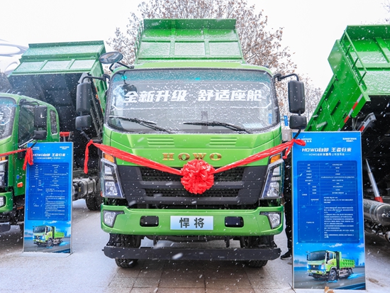 上市即获88台订单！中国重汽HOWO自卸大铁牛正式发布！