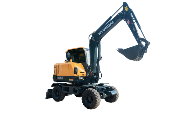 动力强劲，适用多种工况 | 现代HW60轮式挖掘机
