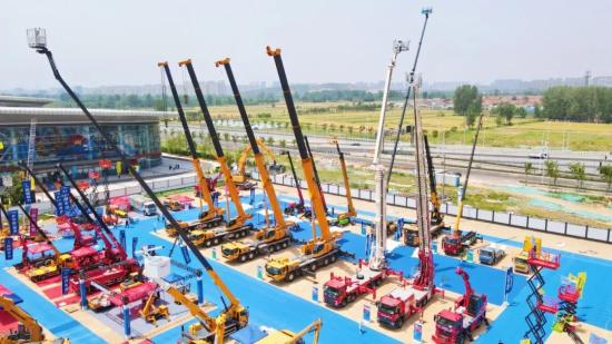 2024徐州国际工程机械展上的高机SHOW