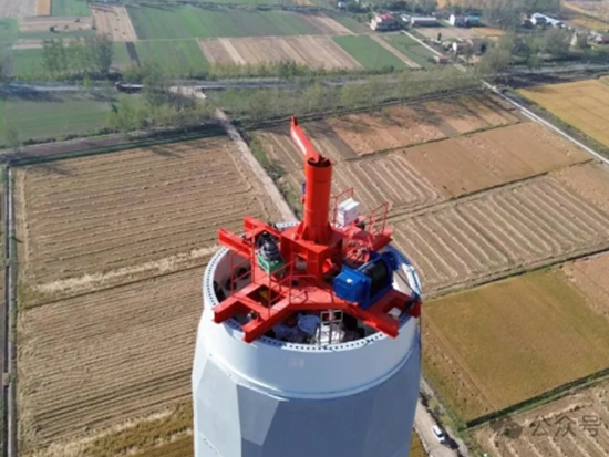 全球首个180米超高混塔批量商业化应用项目，柳工欧维姆助力！