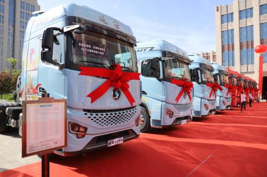 燃擎动力 陕耀中国—延安S700牵引车宁夏区域上市发布会圆满成功！