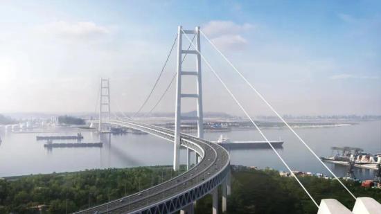 全球最大<em>塔机</em>傲立狮子洋大桥，中联重科“小绿军团”会师世界级工程！