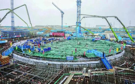 “凌云”展雄风！中联重科助建华能石岛湾核电扩建一期工程