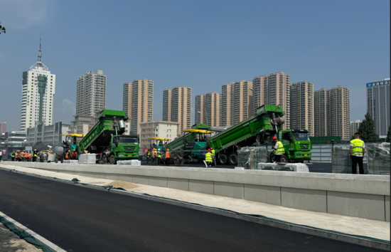 工地報告 | “三晉第一街”迎澤大街正式通車，福馬組合助力路面煥新顏！