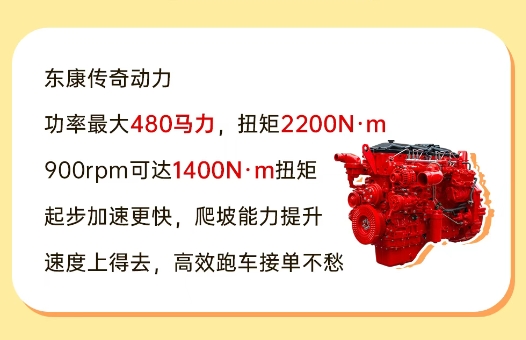 长途跋涉提不起精神？东康传奇发动机让你手握“接单王”剧本！