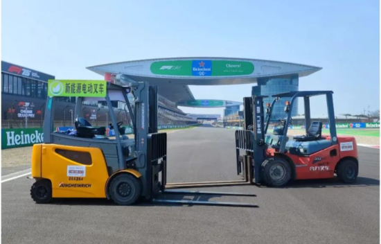永合力租赁助力2025上海F1赛事