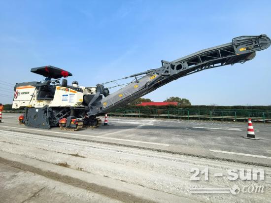 工地报告 | 维特根 W 155 CFi 扎堆沪武高速 阶梯铣刨忙不停