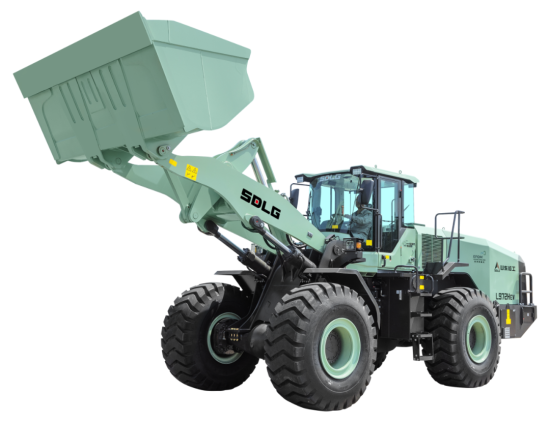 【临行天下】山东临工L972HEV - 525电动装载机，奏响环保乐章！