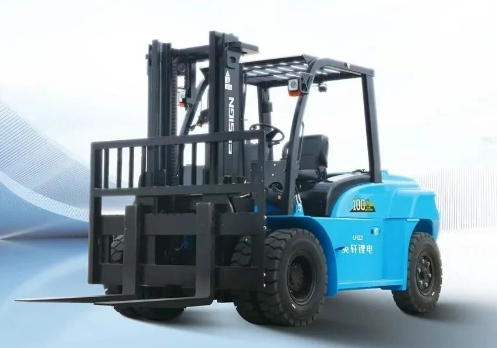 英轩重工GW100高压锂电叉车——高效率强动力，助您节省成本几十万！