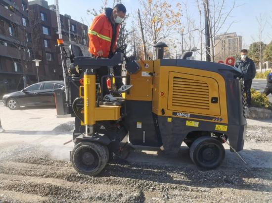 道路修復密碼：徐工XM505銑刨機施工日志