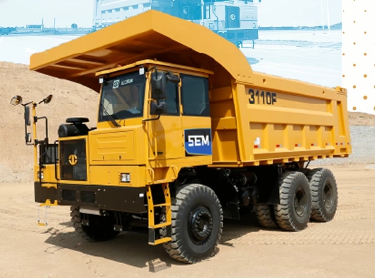 山工机械3110F宽体自卸车 爬坡给力矿山任闯