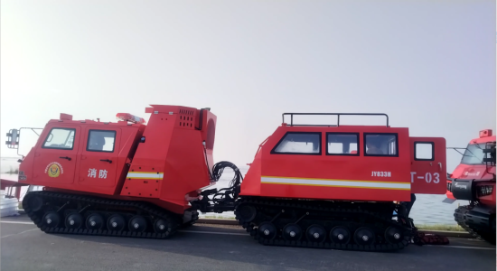 贵州詹阳“全地虎”助力内蒙古森林消防总队抢险